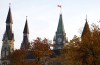 Parliament Hill in Ottawa on Tuesday, Oct. 22, 2024. A debate has ground work to a halt in the House of Commons for weeks, but a new poll suggests that most Canadians are not even aware it's happening. THE CANADIAN PRESS/Sean Kilpatrick