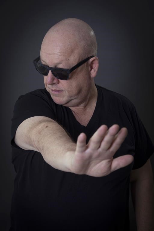 Black Francis poses for a portrait on Tuesday, Oct. 22, 2024, in New York. (Photo by Andy Kropa/Invision/AP)