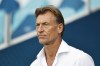 FILE - France's head coach Herve Renard stands on the sidelines before a women's quarterfinal soccer match between France and Brazil, at La Beaujoire Stadium, during the 2024 Summer Olympics, Aug. 3, 2024, in Nantes, France. (AP Photo/Jeremias Gonzalez, File)