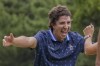 Nico Echavarria of Colombia celebrates after winning the PGA Tour Zozo Championship at the Narashino Country Club in Inzai on the outskirts of Tokyo, Sunday, Oct. 27, 2024. (AP Photo/Tomohiro Ohsumi)
