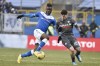FILE - Udinese's Rodrigo De Paul, right, and Brescia's Mario Balotelli vie for the ball, during the Italian Serie A soccer match at the Mario Rigamonti stadium in Brescia, Italy, Sunday, Feb. 9, 2020. (Gianluca Checchi/LaPresse via AP, File)