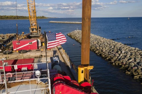 Construction is wrapping up on eight eco-friendly 