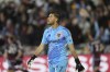 Los Angeles Galaxy goalkeeper John McCarthy looks at the video board after giving up a goal to Colorado Rapids midfielder Oliver Larraz in the first half of the second match of an MLS Cup opening-round playoff series Friday, Nov. 1, 2024, in Commerce City, Colo. (AP Photo/David Zalubowski)