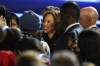 Democratic presidential nominee Vice President Kamala Harris greets the crowd after speaking during a campaign rally in Milwaukee, Wis., Friday, Nov. 1, 2024. (AP Photo/Paul Beaty)