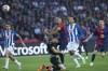 Barcelona's Raphinha scores his side's second goal during a Spanish La Liga soccer match between Barcelona and Espanyol at the Lluis Companys Olympic Stadium in Barcelona, Spain, Sunday, Nov. 3, 2024. (AP Photo/Joan Monfort)