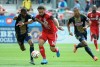 Canada coach Jesse Marsch has added Canada Soccer Hall of Famer Dwayne De Rosario and Halifax Wanderers coach Patrice Gheisar to his coaching staff for the November international window. Toronto FC's De Rosario (right) fights for the ball against Philadelphia Union's Raymon Gaddis during MLS soccer action Saturday Sept. 6, 2014 in Toronto. THE CANADIAN PRESS/Jon Blacker