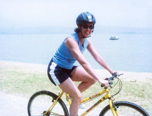 MIKAELA MACKENZIE / FREE PRESS
	
Linda Kisil on a cycling trip in Italy.

For Josh passages story.
Winnipeg Free Press 2024