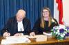 MIKE DEAL / FREE PRESS FILES
                                Morden-Winkler MLA Carrie Hiebert, seen here during her swearing-in ceremony at the legislature last fall, is adding Families to her critic role in the PC’s shadow cabinet.
