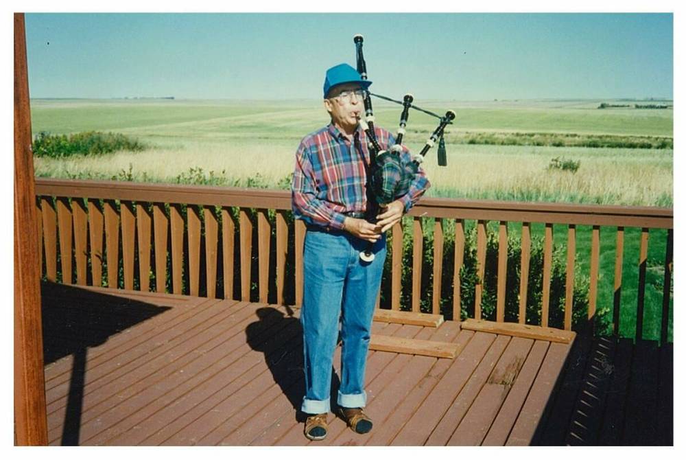 SUPPLIED
Sutherland grew up on a farm in
Saskatchewan.