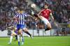 Luis Vieira / The Associated Press
                                Manchester United captain Bruno Fernandes (right) was ejected from Thursday’s Europa League match against FC Porto.
