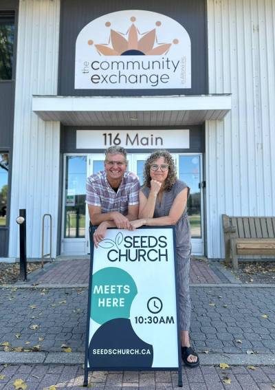 SUPPLIED Seeds Church, a Mennonite Church Manitoba congregation led by co-pastors Ted and Darlene Enns-Dyck.