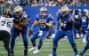 JOHN WOODS / THE CANADIAN PRESS FILES
                                The Winnipeg Blue Bombers offensive line has been giving QB Zach Collaros plenty of time to work his magic in the second half of the season.