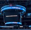SUPPLIED
                                During an in-service day for Winnipeg School Division employees at the Canada Life Centre Wednesday, the statement: “Resistance to colonialism is not terrorism” was displayed on the arena’s massive four-sided video score clock.