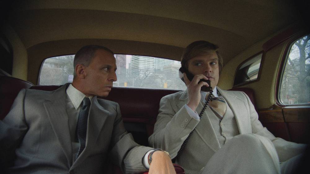 Pief Weyman/Briarcliff Entertainment
The Apprentice revolves around the relationship between Donald Trump (Sebastian Stan) and lawyer Roy Cohn (Jeremy Strong).