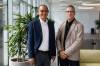 MIKE DEAL / FREE PRESS (From left) Karan Sangfai, CEO HyLife and Guy Baudry COO at HyLife, in the head office located in Steinbach, Manitoba. 240913 - Friday, September 13, 2024.