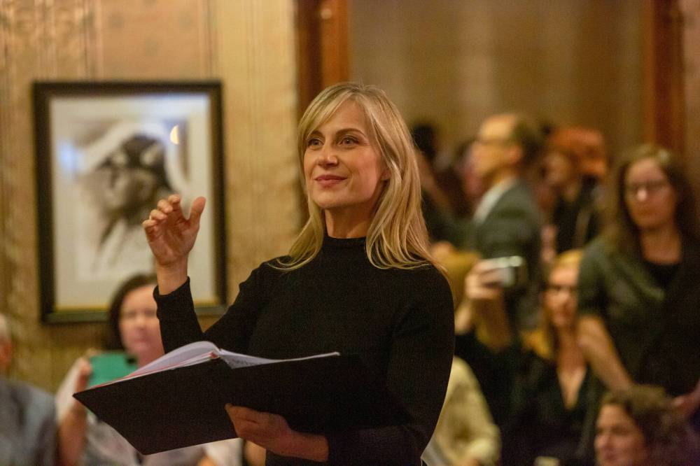 Choir artistic director Carolyn Boyes (Brook Jones / Free Press)