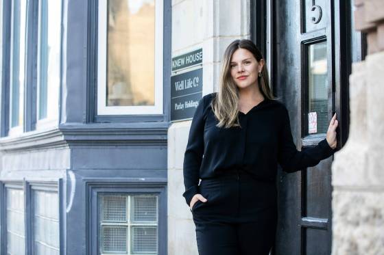 Leilah Perchaluk, founder of Knew House (Mikaela MacKenzie / Free Press)