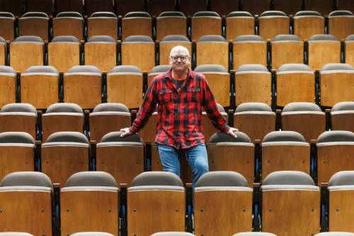 MIKE DEAL / FREE PRESS
                                Gas Station Arts Centre executive director Nick Kowalchuk is focused on finishing the first phase of the theatre&rsquo;s new redevelopment plan.