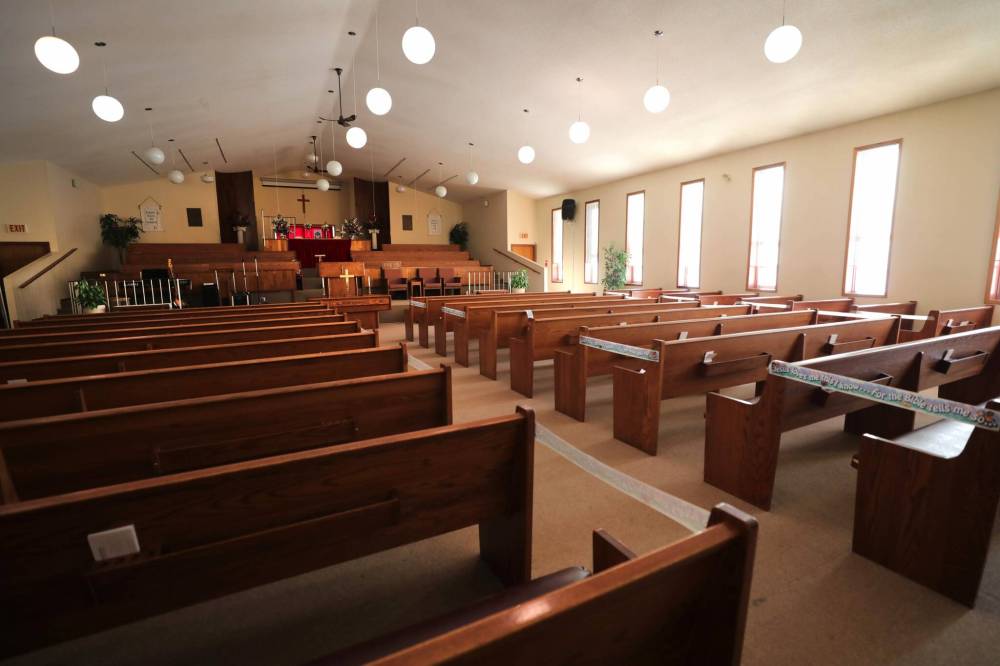 RUTH BONNEVILLE / FREE PRESS FILES
Pilgrim Baptist is Winnipeg’s oldest church serving the Black community.