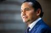 MIKAELA MACKENZIE / FREE PRESS FILES
                                Premier Wab Kinew confirmed Friday the funds from a proposed multibillion-dollar deal with Big Tobacco will go to fight and treat cancer.