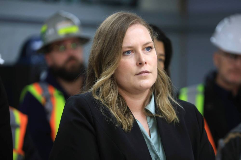 Ruth Bonneville / Free Press
Tanya Palson, executive director of Manitoba Building Trades, says Manitoba has seen a drop in apprentices receiving their Red Seals across the trades.
