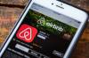 Dreamstime / TNS
                                Airbnb iPhone app.