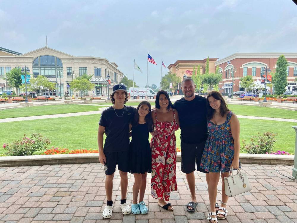 Supplied
Wyatt Jones (left) is pictured with his sisters Avery and Peyton, and parents Melanie and Doug Jones. Wyatt was diagnosed with keratoconus earlier this year.