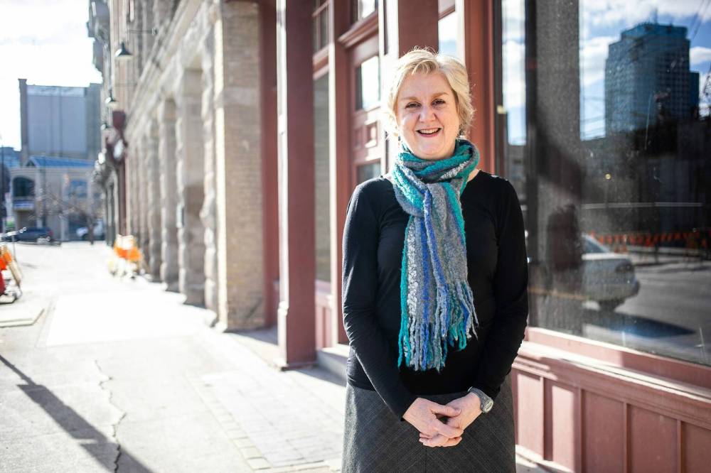 MIKAELA MACKENZIE / FREE PRESS
Ann Hodges is Prairie Theatre Exchange's new artistic director. Her new role begins Nov. 4.