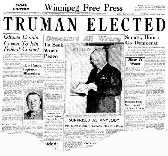 In 1948, we called it correctly.  (