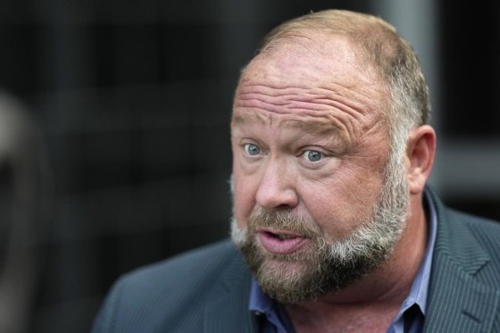 Right-wing conspiracy theorist Alex Jones (David J. Phillip / The Associated Press file)