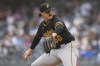 FILE - Pittsburgh Pirates pitcher Paul Skenes (30) pitches during the second inning of a baseball game against the New York Yankees, Saturday, Sept. 28, 2024, in New York. (AP Photo/Frank Franklin II, File)