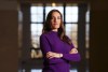 Cait Alexander, Founder of End Violence Everywhere, poses for a portrait after appearing as a witness at a House of Commons standing committee the Status of Women (FEWO) in Ottawa on Monday, Oct. 28, 2024. THE CANADIAN PRESS/Sean Kilpatrick