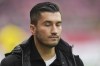 Dortmund coach Nuri Sahin during the German Bundesliga soccer match between 1. FSV Mainz 05 and Borussia Dortmund in Mainz, Germany, Saturday, Nov. 9, 2024. (Thomas Frey/dpa via AP)