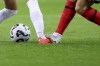 Portugal's Cristiano Ronaldo steps on the foot of Poland's Kacper Urbanski during the UEFA Nations League soccer match between Portugal and Poland at the Dragao stadium in Porto, Portugal, Friday, Nov. 15, 2024. (AP Photo/Luis Vieira)