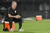 Uruguay's coach Marcelo Bielsa reacts during a qualifying soccer match against Colombia for the FIFA World Cup 2026 in Montevideo, Uruguay, Friday, Nov. 15, 2024. (AP Photo/Santiago Mazzarovich)