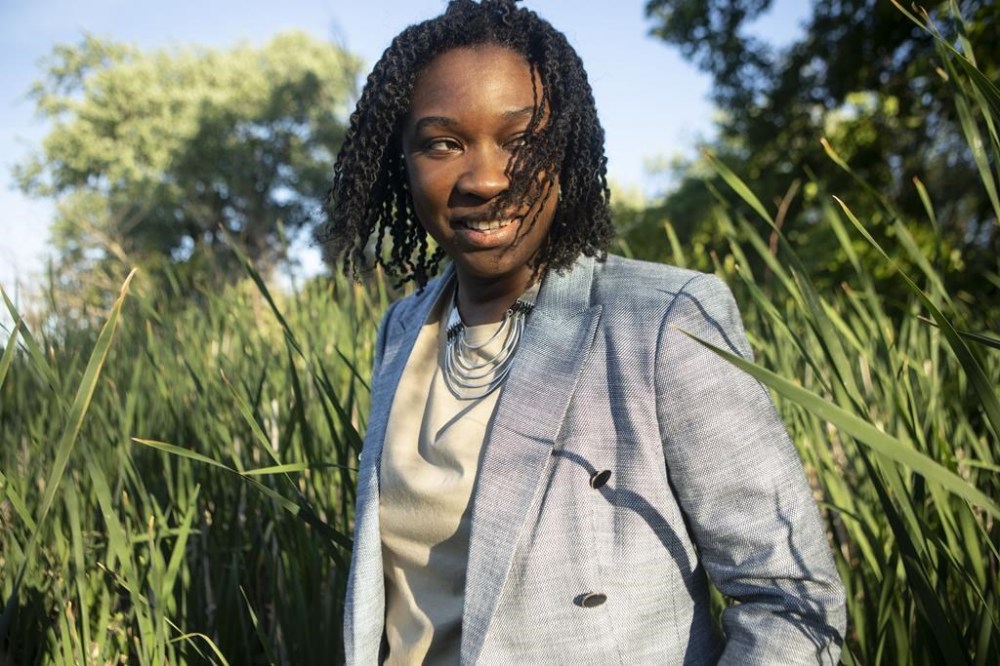 The Writers’ Trust of Canada is set to hand out seven awards and more than $330,000 in prize money at its annual awards bash tonight. Poet-novelist Canisia Lubrin is photographed in Whitby, Ont. on Tuesday June 15, 2021. THE CANADIAN PRESS/Chris Young