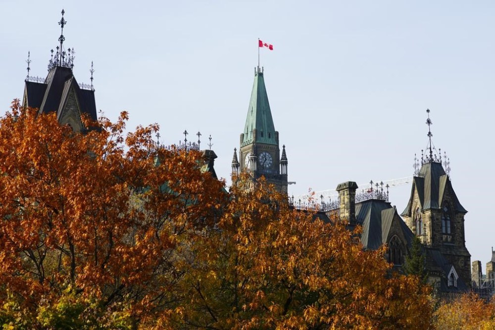 The federal Liberals are seeking to temporarily take the federal sales tax off a slew of items just in time for Christmas.The Canadian flag flies atop the Peace Tower on Parliament Hill in Ottawa on Wednesday, Oct. 30, 2024. THE CANADIAN PRESS/Sean Kilpatrick