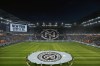 EMBARGOED UNTIL 9AM ET THURSDAY, NOV. 21 - This artists rendering provided by New York City FC shows the MLS soccer team's $780 million, 25,000-seat venue that it intends to open next to the Mets' Citi Field in New York in 2027. (HOK/NYCFC via AP)