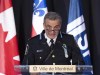 Montreal Police Chief Fady Dagher makes a speech after being sworn in during a ceremony in Montreal, Thursday, Jan. 19, 2023. THE CANADIAN PRESS/Ryan Remiorz