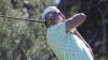 Nico Echavarria drives from the second tee during the final final round of the RSM Classic golf tournament, Sunday, Nov. 24, 2024, in St. Simons Island, Ga. (AP Photo/Gary McCullough)