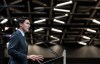 Prime Minister Justin Trudeau delivers remarks at the 70th Annual Session of the NATO Parliamentary Assembly in Montreal, Monday, Nov. 25, 2024. THE CANADIAN PRESS/Christinne Muschi