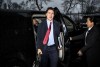 Prime Minister Justin Trudeau exits his vehicle as he arrives on Parliament Hill before a cabinet meeting at West Block, in Ottawa, on Tuesday, Nov. 26, 2024. THE CANADIAN PRESS/Justin Tang