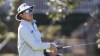 Joel Dahmen watches his drive from the 10th tee during the final final round of the RSM Classic golf tournament, Sunday, Nov. 24, 2024, in St. Simons Island, Ga. (AP Photo/Gary McCullough)