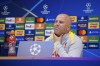 Liverpool manager Arne Slot during a press conference at Anfield, Liverpool, England, Tuesday Nov. 26, 2024. (Peter Byrne/PA via AP)