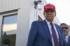 President-elect Donald Trump arrives before the launch of the sixth test flight of the SpaceX Starship rocket in Boca Chica, Texas, Tuesday, Nov. 19, 2024. THE CANADIAN PRESS/AP-POOL, Brandon Bell