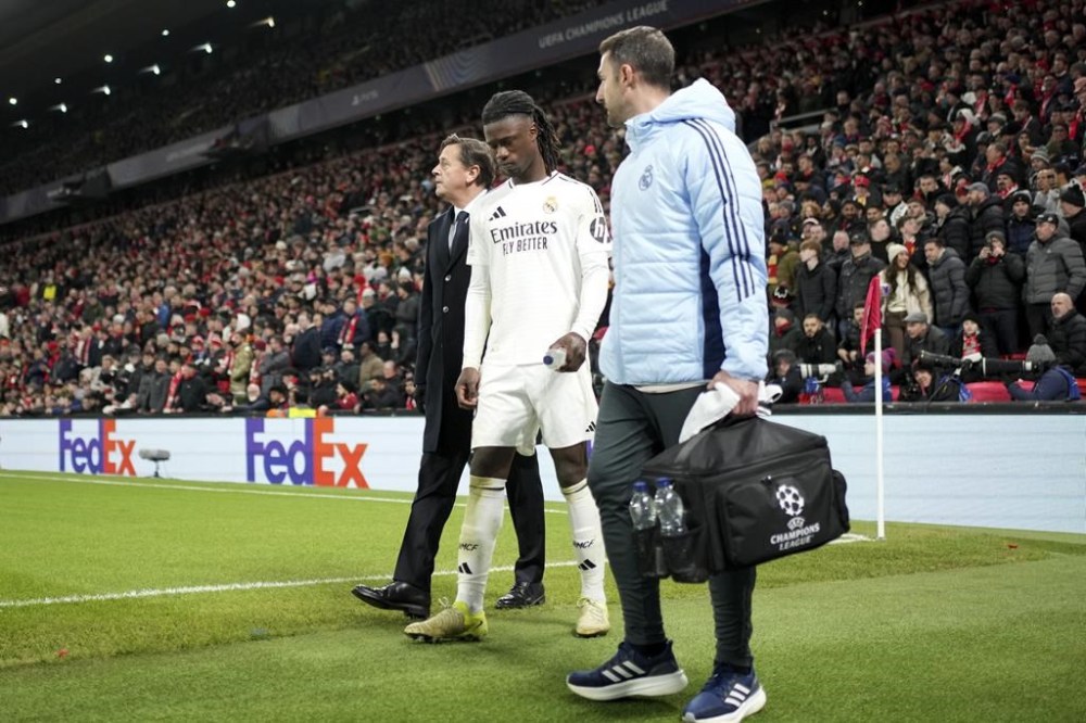 Eduardo Camavinga injured in Real Madrid's match against Liverpool –  Winnipeg Free Press