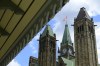 The Conservatives will try to bring down the government next week with a non-confidence motion. Parliament Hill in Ottawa on Tuesday, July 21, 2020. THE CANADIAN PRESS/Sean Kilpatrick