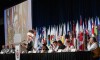 National Chief Cindy Woodhouse Nepinak gives her opening address at the Assembly of First Nations annual general assembly in Montreal on Tuesday, July 9, 2024. THE CANADIAN PRESS/Christinne Muschi