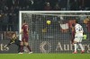 Roma's goalkeeper Mile Svilar, left, looks the the ball as Atalanta's Marten de Roon scores the opening goal against Roma during the Italian Series A soccer match between Roma and Atalanta, at Rome's Olympic Stadium, Monday, Dec. 2, 2024. (AP Photo/Gregorio Borgia)