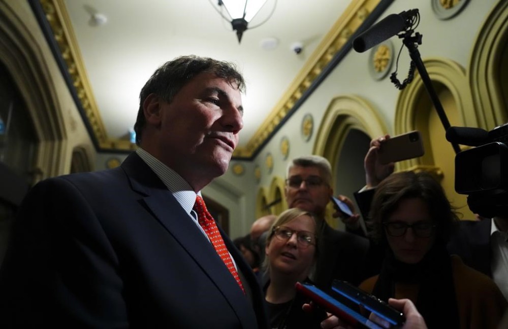 Minister of Public Safety, Democratic Institutions and Intergovernmental Affairs Dominic LeBlanc arrives to a cabinet meeting on Parliament Hill in Ottawa on Tuesday, Dec. 3, 2024. THE CANADIAN PRESS/Sean Kilpatrick